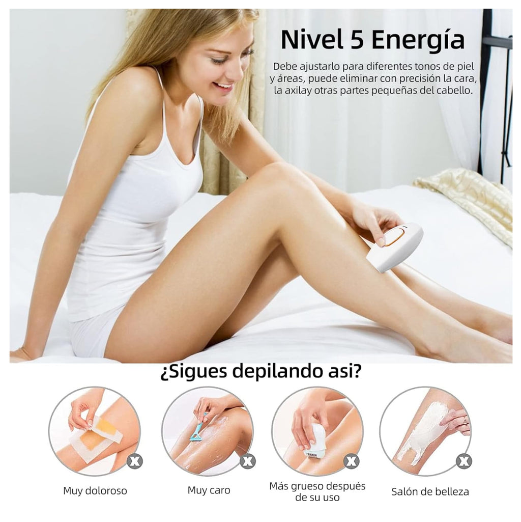 Depiladora IPL Laser eléctrica Profesional