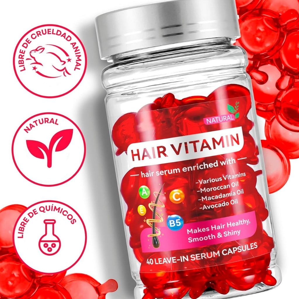 Suero Capilar Nutritivo - Vitaminas Para Cabello.